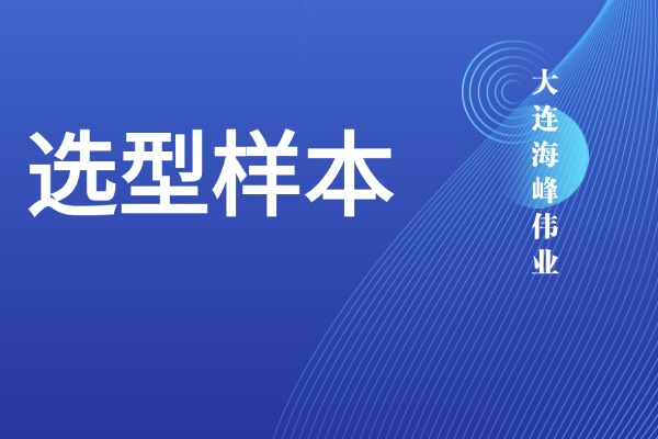 大连海峰伟业选型样本